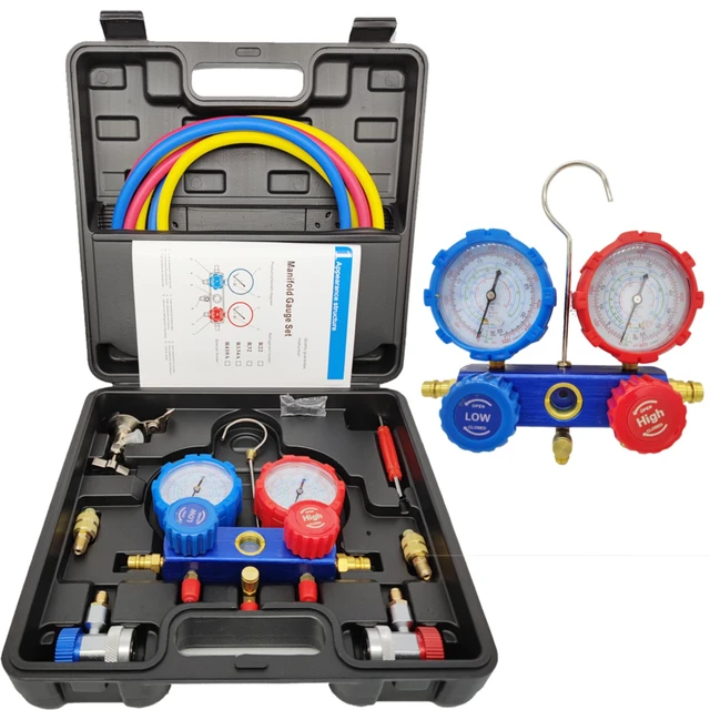 Manifold Gauge Set Liquid Pressure Gauge