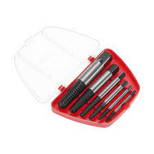 Screw Extractor 6Pcs/Set (3-22MM - 1/8" -3/4')