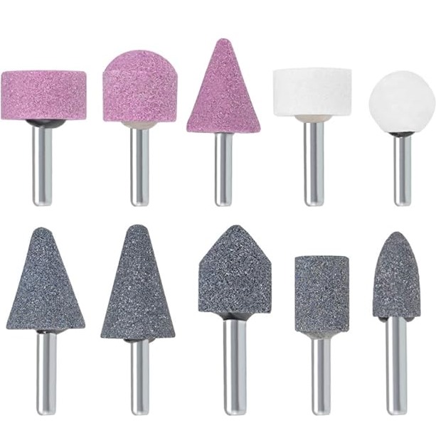 Grinding Head Flint Aberdeen 10MM (10Pcs/Set)