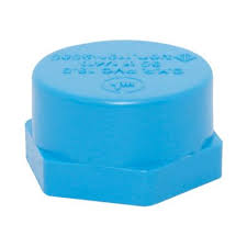 PVC Fitting - Faucet Cap, 3/4" (HP) 13.5, TS Blue