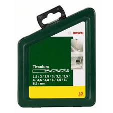 Drill Bit - Titanium-Coated Material (1.5-6.5MM) 13Pcs/Set