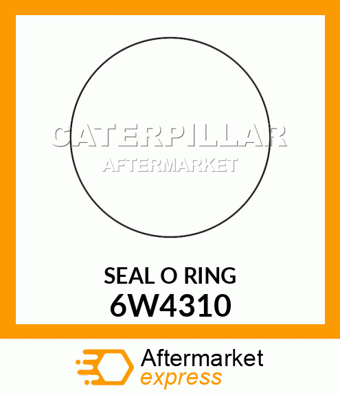 Seal O Ring 6W4310
