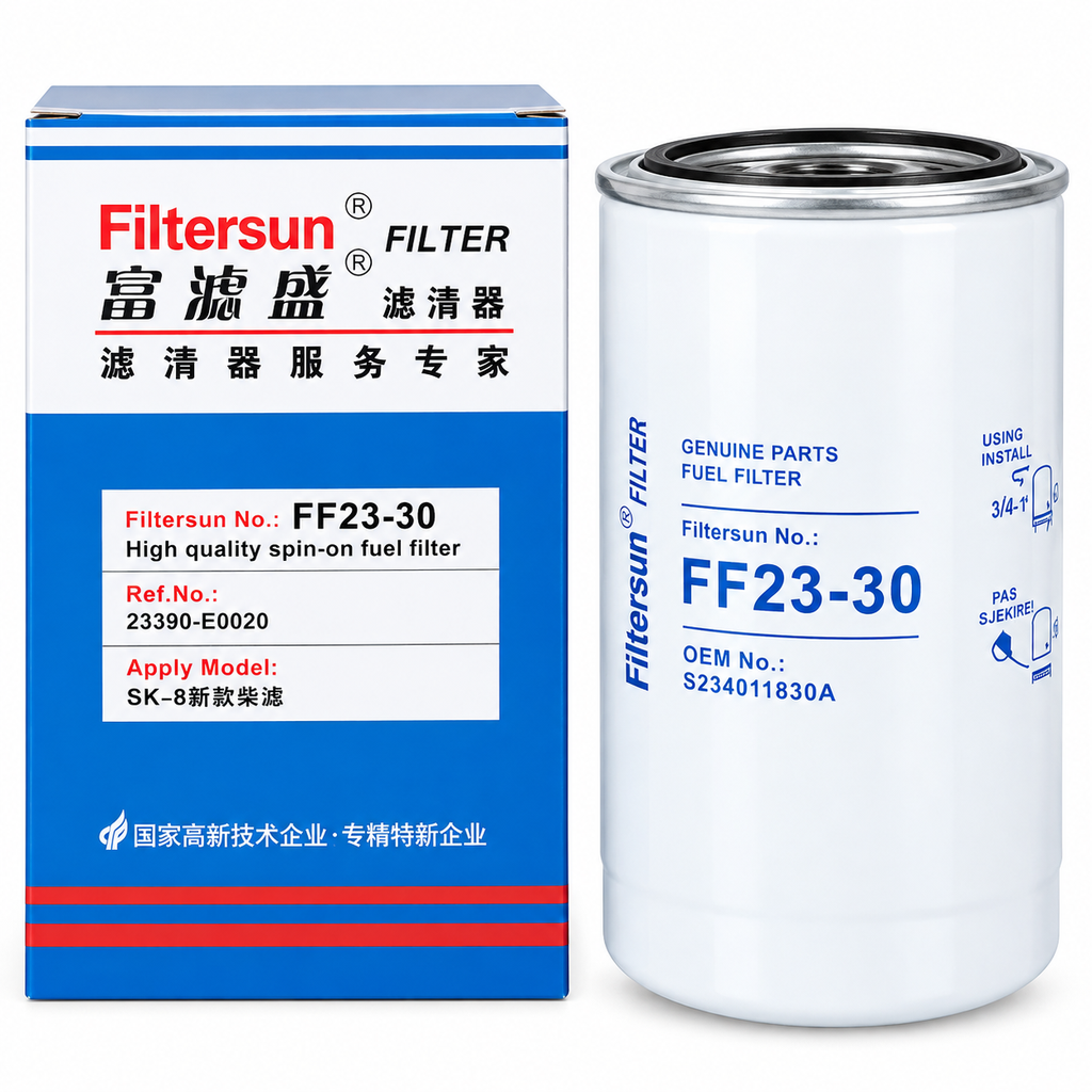 Fuel Filter F-2566/FF23-30 (BOSHIDE) ​SK200/330/350-8/10
