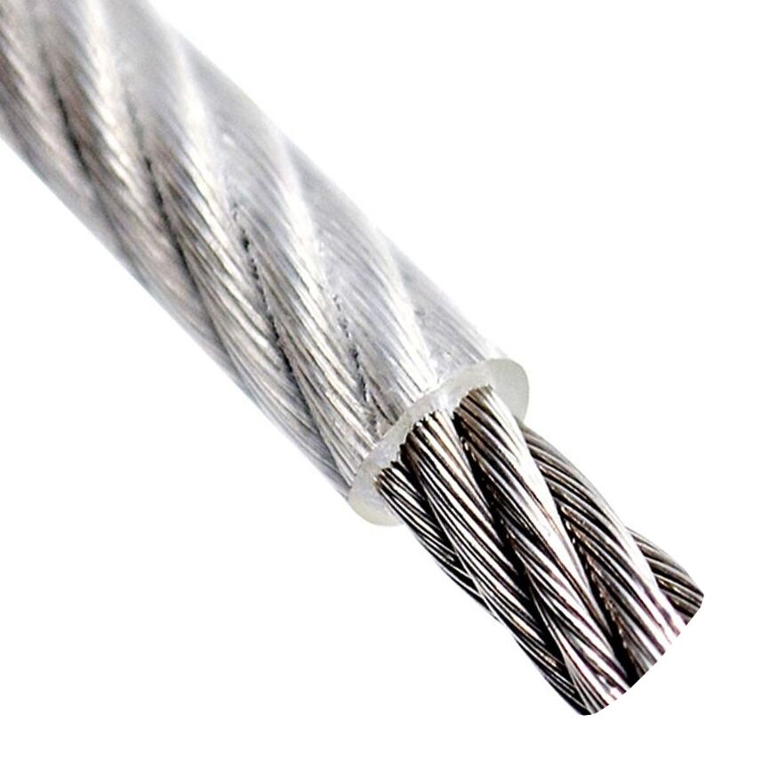 Wire Rope - PVC Coated, SS304, 2x3MM*100Mtr