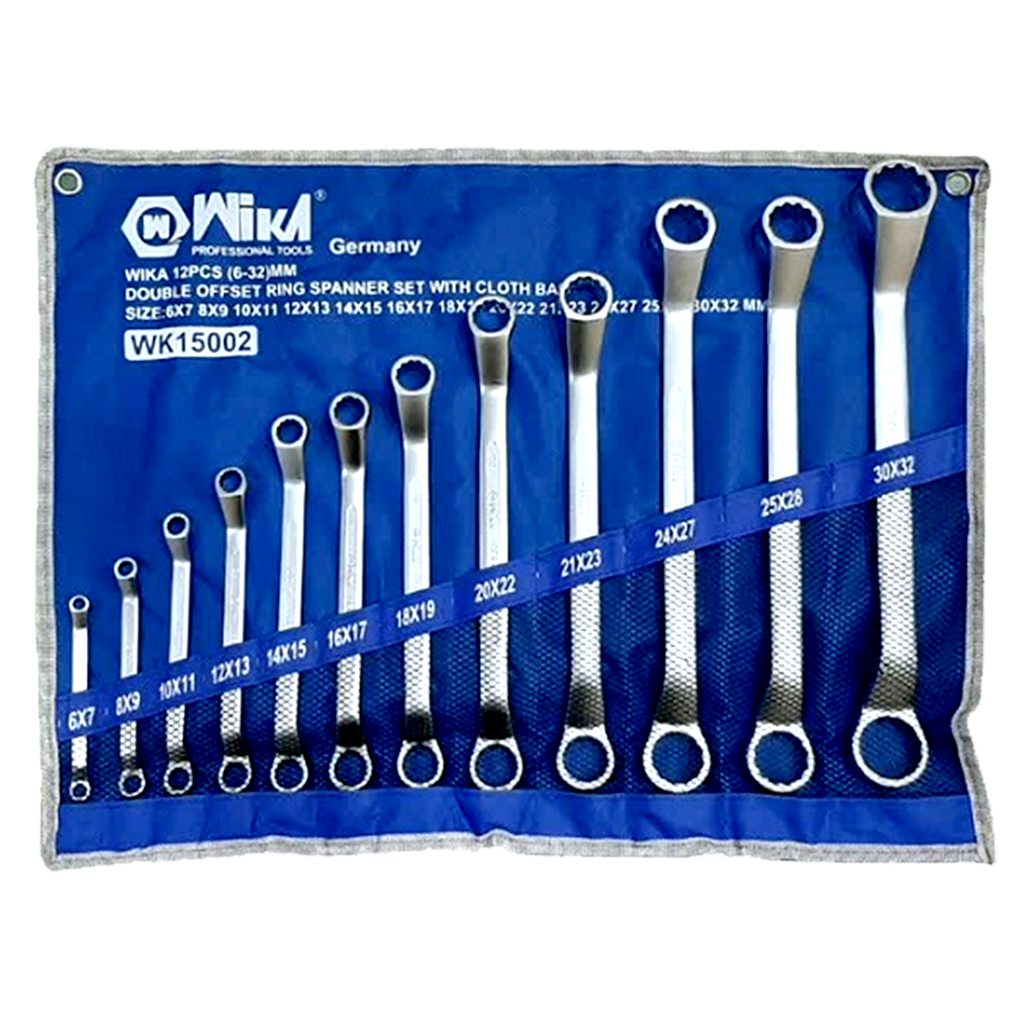 Ring Spanner 6-32MM (12Pc/Set) WK15002(WIKA)