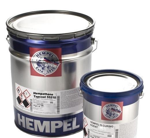 Hempel - Hempathane PU Topcoat 55210 (55219+95370) Dark Grey 5L