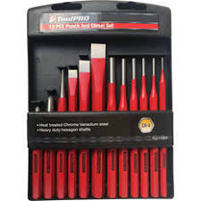 Cold Chisel and Punch (12Psc/Set) Jumlee