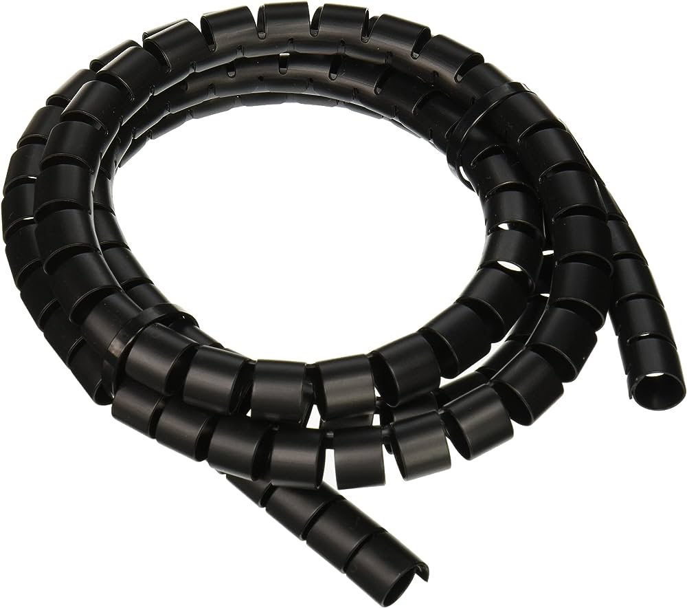 Spiral Wrapping HT-8(BK) Black 8MM*10M