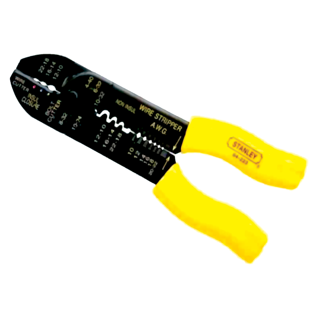 Crimping Pliers No.84-223 Size 9 Inch Black - Yellow