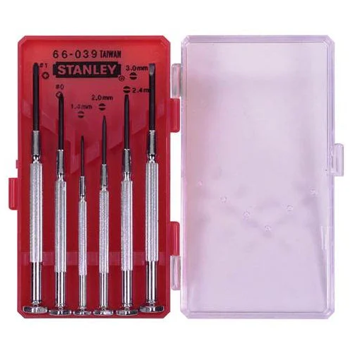 Precision Screwdriver 6Pcs/Set STHT66039-8 Stanley