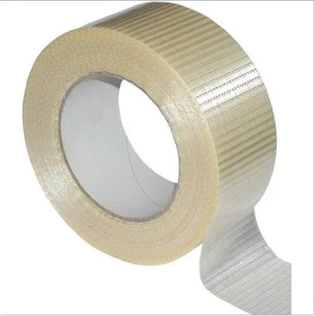 Cross Line Filament Tape (36mm x 18m) White