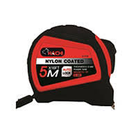 Measuring Tape - Eco, 5M x 25MM, Black-Red (HACHI)