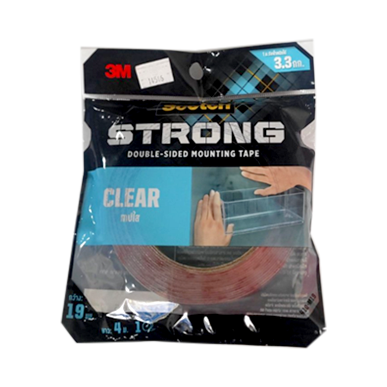 Mounting Tape 19MM x 4Mtr, Clear