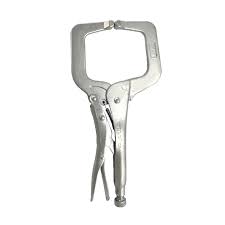 Locking C-Clamp 11" Silver No.11-11 (Solo)