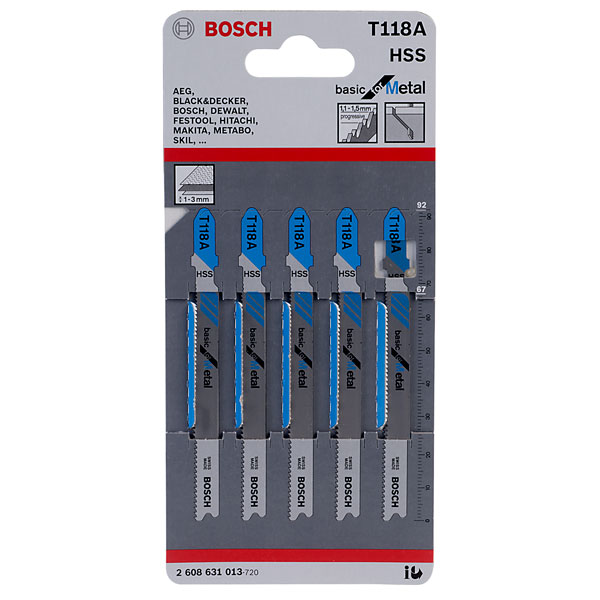 Jigsaw Blade T118A Bosch