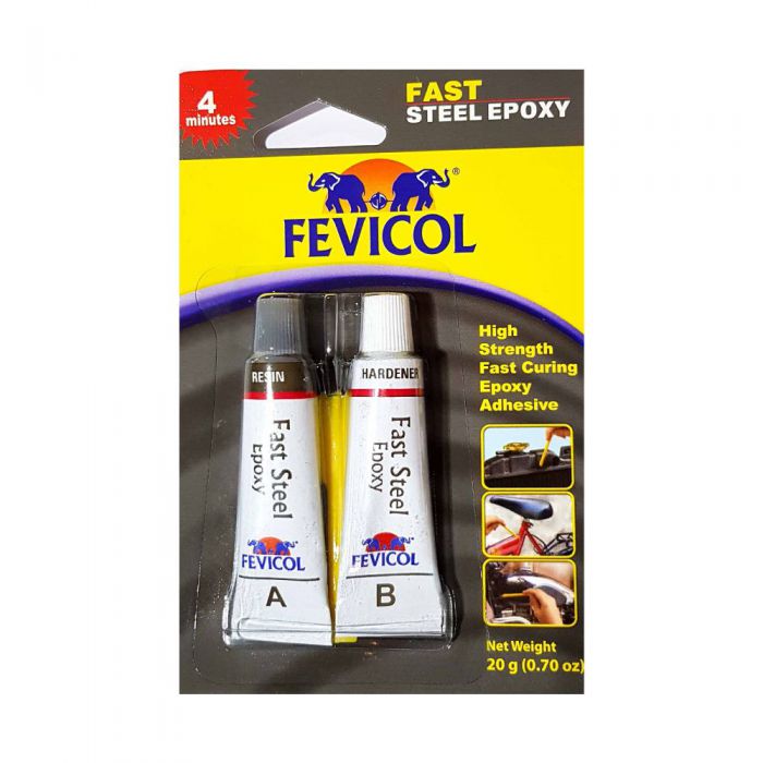 Fast Steel Epoxy Fevicol 4Mint