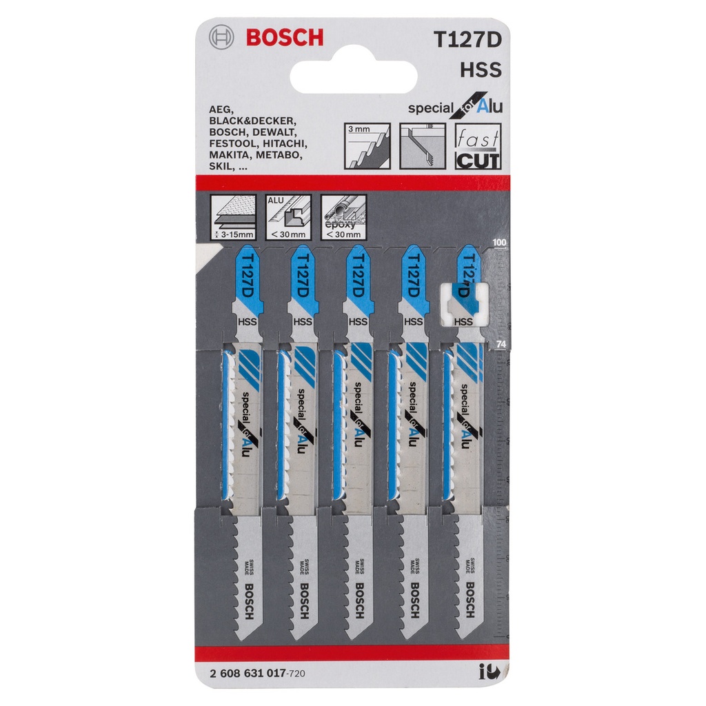 Jigsaw Blade T127D Bosch