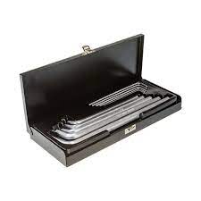 Hex Allen Key 3-17MM Long CRV (10Pcs/Set) YT-0519