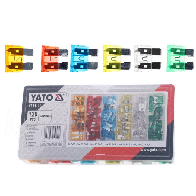 Car Fuse Assortment (97Pcs) YT-83141(YATO)