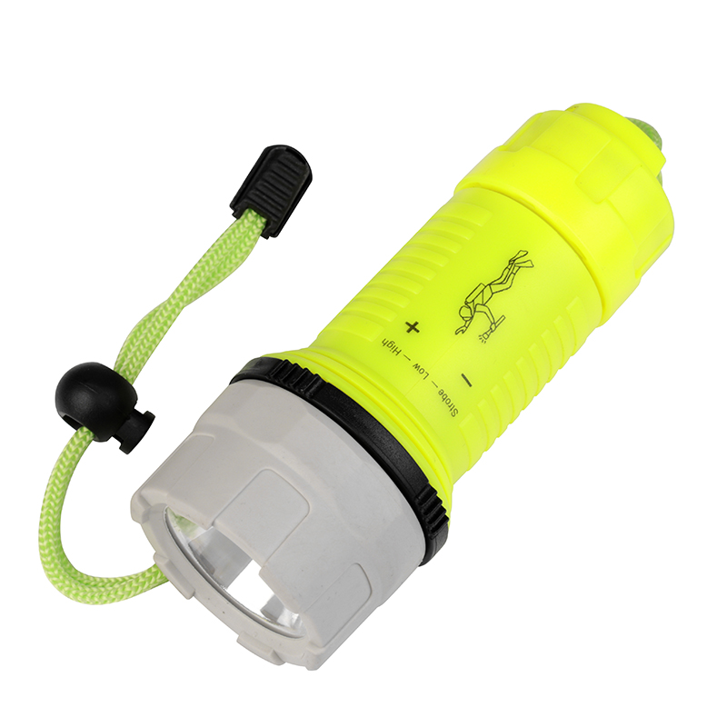 Led Professional Diving Flashlight 3W, 125*50*38MM, HG-PF021