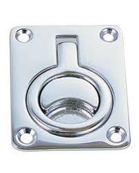 Spring Loaded Flush Lift Handle, SS, 2.6" (T) x 38" (L) x 48" (W)