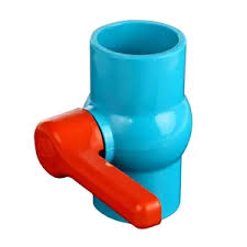 PVC Fitting - Ball Valve, 4" (HP) 13.5, TS Blue