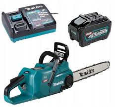 Chainsaw, Cordless, 18" 40V Max 5.0Ah Li-Ion, UC017GT101 Brand: Makita