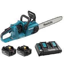 Makita-Chainsaw, Cordless, 16" 18V. DUC407RTE1