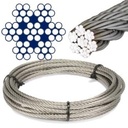 Wire Rope - Steel, SS Core, Anti Twist, 28MM