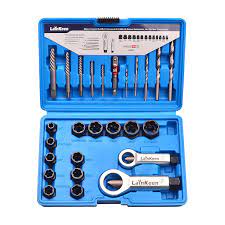 Extractor Tool Set - 26Pcs Impact Nut Bolt Removal Drill Bit Kit