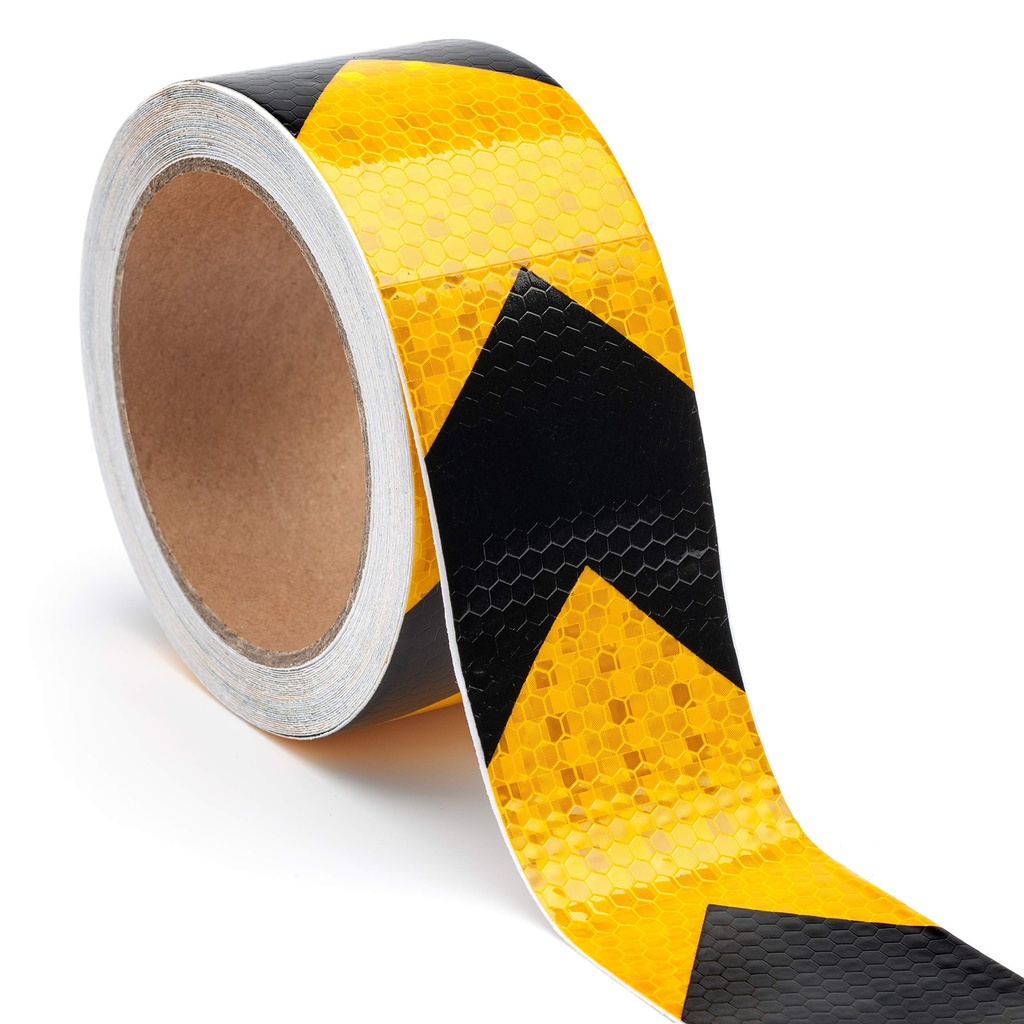 Lattice Reflective Arrow Tape Yellow/Black - 3070040
