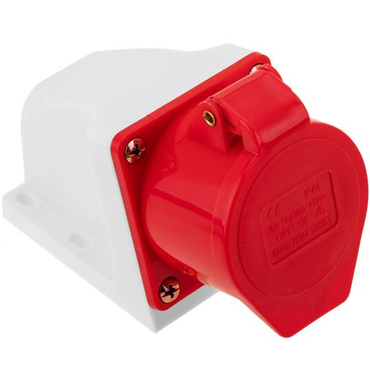 INDUSTRIAL SOCKET 32A FEMALE 4PIN (220/380V-240/415V)