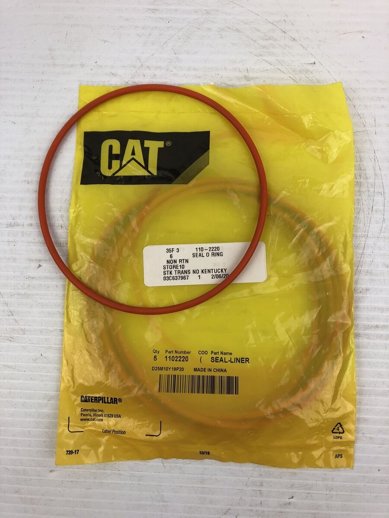 Seal O-Ring 1102220