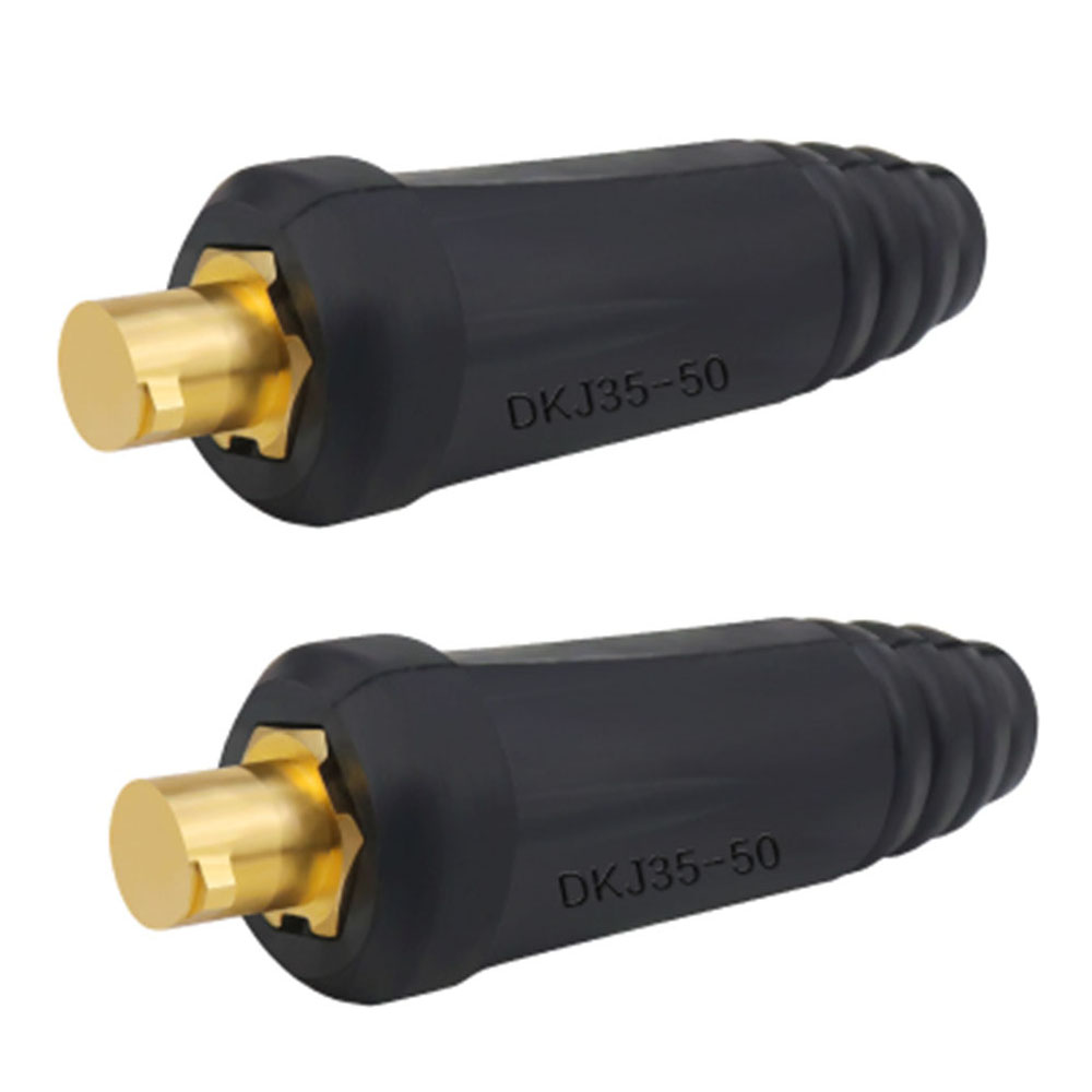 Bosswell Welding Cable Connector 35-50M2 Male Black 