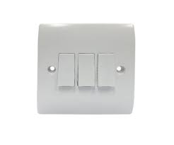 Switch 3G/2W 10A/250 Maat Brand