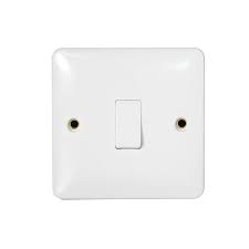 Switch 1G/2W 10A/250 Maat Brand