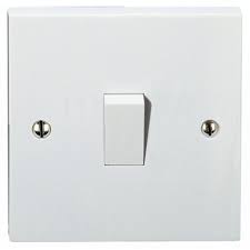 Switch 1G/1W 10A/250 Maat Brand