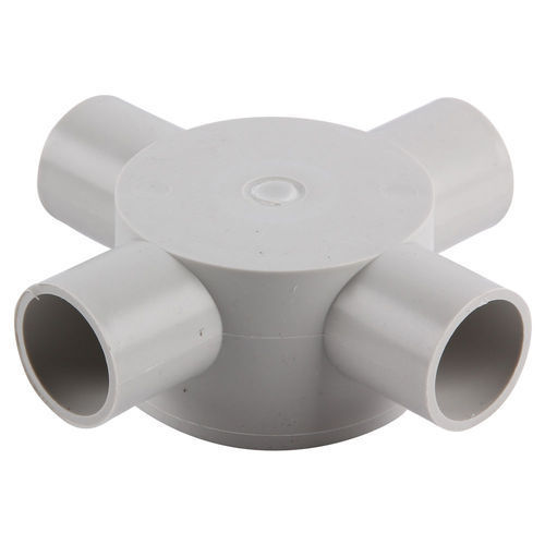 Conduit Junction Box 4-Way without Screw 25MM