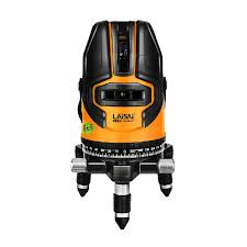 Laisai Laser Level (4V-1H-3D), Green 3 Dot & 5-Line, LSG686SPD