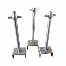 Adjustable U Jack With Nut (M34*600MM, 120MM*100MM*5MM)