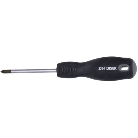 Screwdriver 5x4", Cross, Black