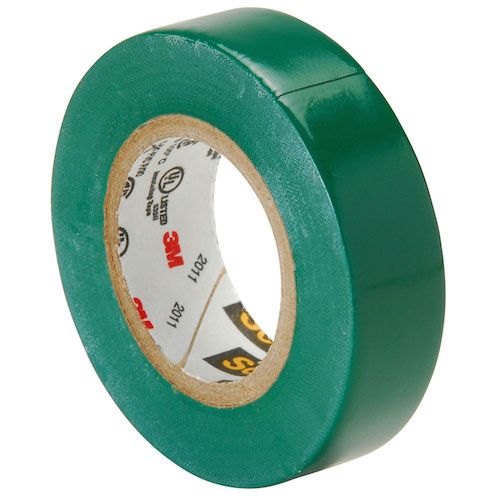 Insulation/Electrical Tape Green 0.13Mmx18Mmx20Yard(JUNLANG)7000