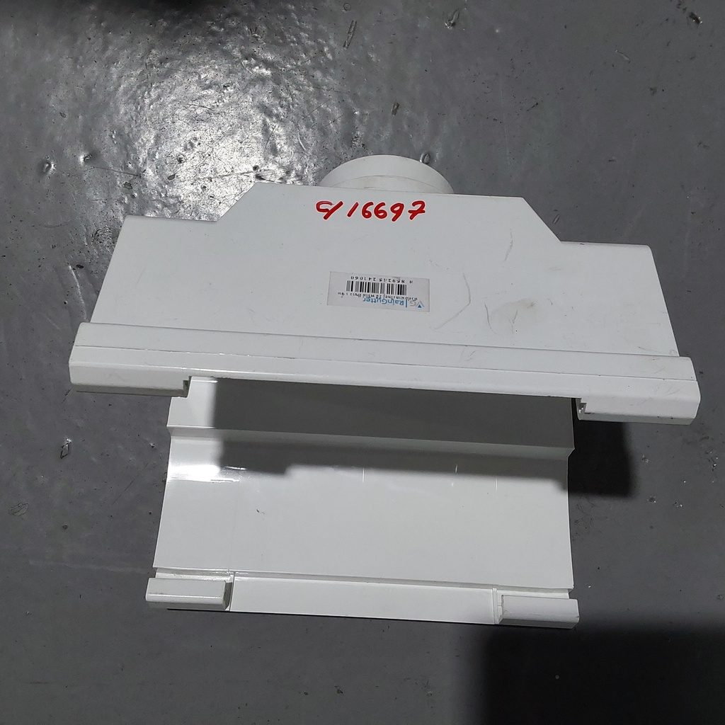 Rain Gutter Downspout 21 x 17 x 17CM, White