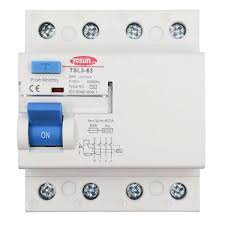 Tosun RCCB TSL3-63 Electromagnetic Type, AC Type 3P+N 40A 30mA 