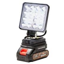 Cordless Lithium Battery Spotlights PQW2309-1.5A (2 Battery + 1 Charger)
