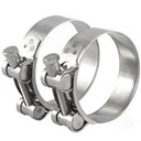 Hose Clamp - T Bolt, SS304, 140-148MM