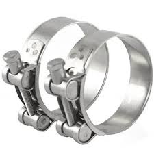 Hose Clamp - T Bolt, SS304, 165-173MM