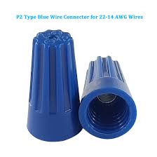 Tosun End Wire Connector P7-2 Blue, 17.7(H)*9.9(W)*7.1(D)