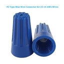 Tosun End Wire Connector P7-2 Blue, 17.7(H)*9.9(W)*7.1(D)