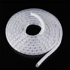 Tosun Spiral Wrapping Band White SWB1-04 (10M/Roll)